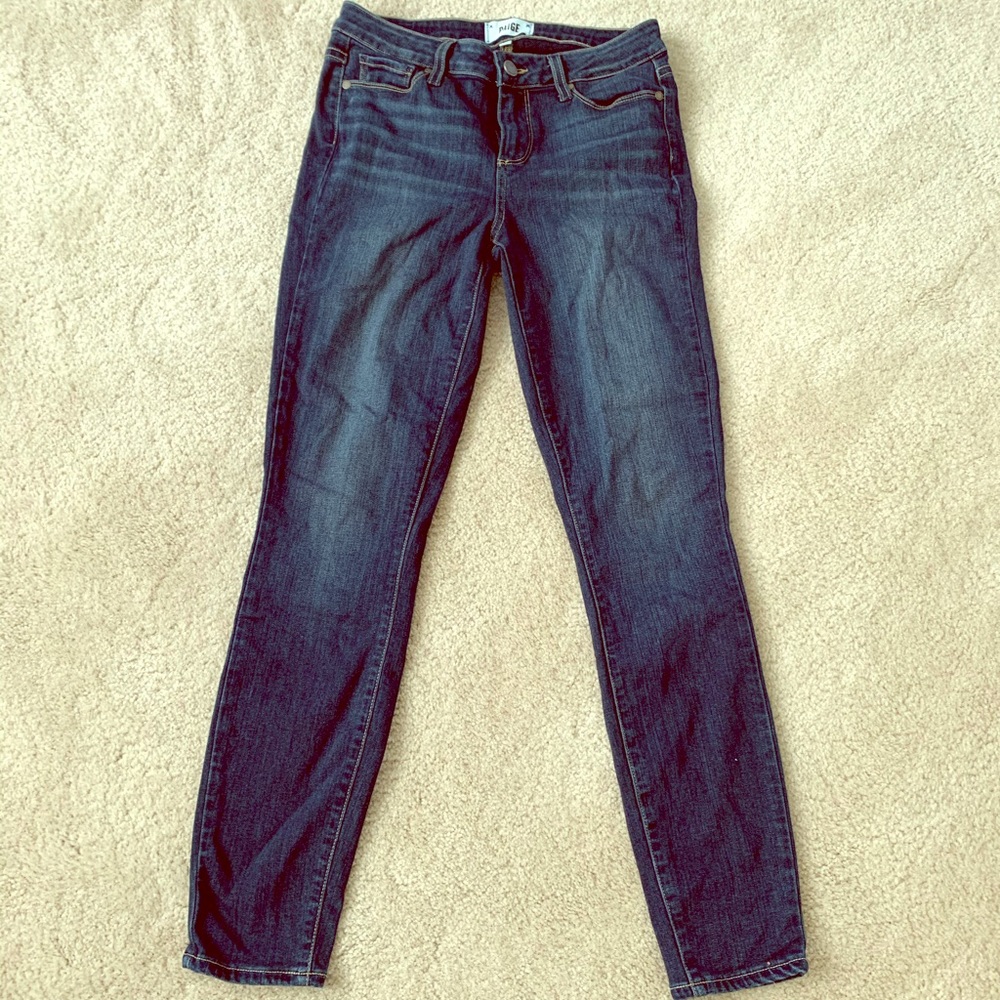 Paige jeans, verdugo ankle size 27.